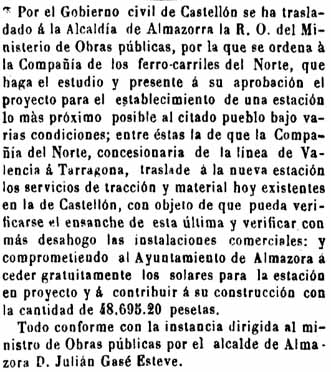 Construcció de l'estació
