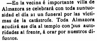 Funeral per victimes