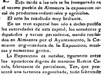 Exposició A