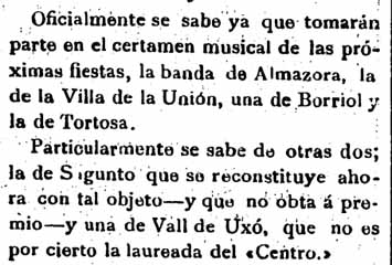 Certamen a Castelló