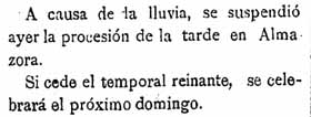 Processó suspesa