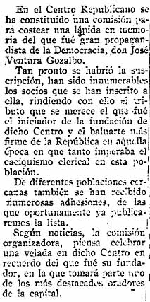 Làpida d'En Josep Ventura