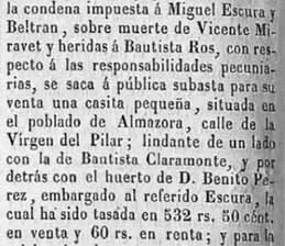 Casa subhastada