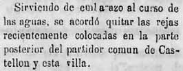 Llevar les reixes