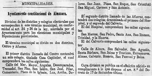 Districtes i col.legis electorals