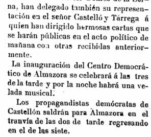 Inauguració Centre Democràtic