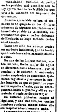 Abusos en consum