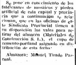 Cupo de ciment
