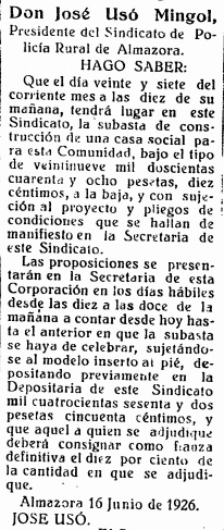 Construcció Casa social