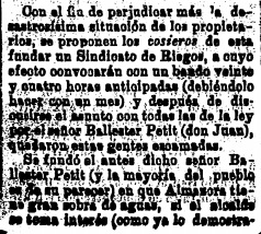 Creació del Sindicat 1