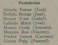 Panaderies